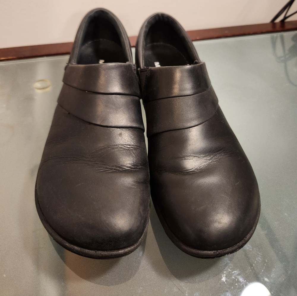 MERRELL ENCORE MOC 4 Shoes Women's SIZE 8.5 Black Slip On Casual J31334